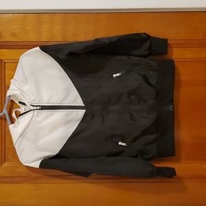 Small black and white wind breaker